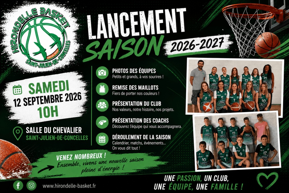 Lancement de saison