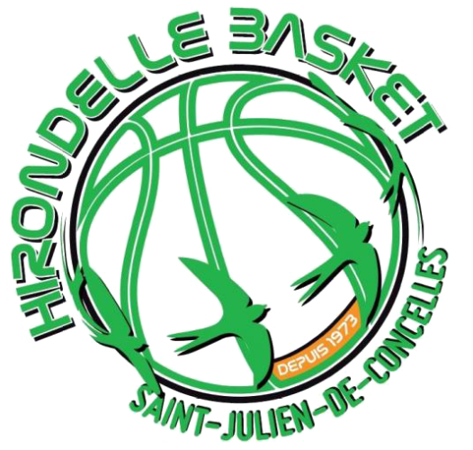 Logo HIRONDELLE BASKET SAINT JULIEN DE CONCELLES